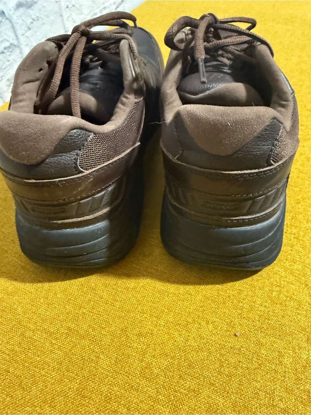 New Balance 928 Brown Leather Walking Shoes Men’s 9.5 WIDE 2E Comfort Rollbar - Picture 9 of 12